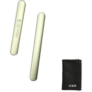 Dual SIM tarjeta SD cubierta de la ranura pieza de reemplazo compatible con Sony Xperia M4 aguamarina Dual E2312 E2333 E2363