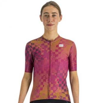 Maillot ciclista Sportful Rocket (CYCLAMEN LIQUORICE) mujer