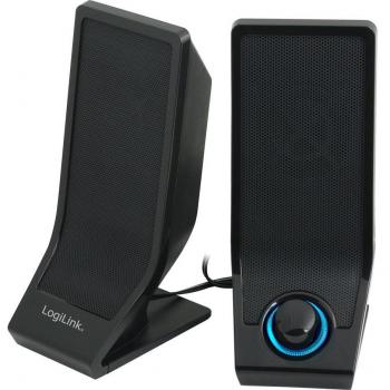 Altavoces Activos LogiLink 2.0 USB, 1W, Negros SP0027