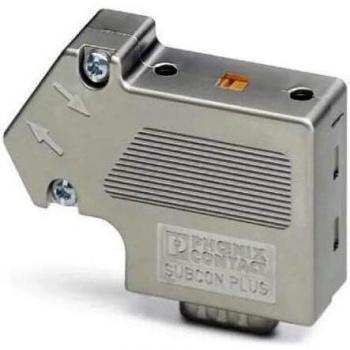 Phoenix Contact Subcon-Plus 9-Pin Right Angle PROFIBUS Connector #2708232