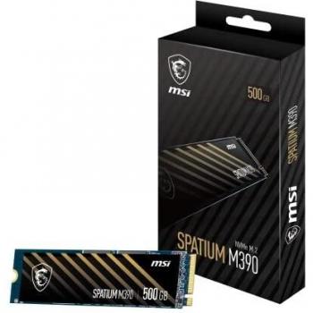 Dysk SSD MSI SPATIUM M390 500GB PCIe 3.0 NVMe M.2