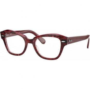 Ray-Ban Rx5486 State Street Col. 8097 Unisex Geometric Havana Eyewear