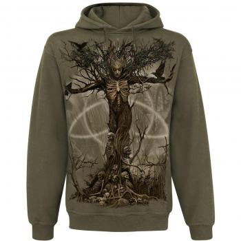 Spiral Oak Princess Sudadera con capucha Aceituna L