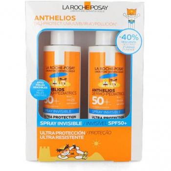 La Roche-Posay Anthelios Dermo-Pediatrics SPF 50+ Invisible Spray Duplo Pack, 2 x 200ml