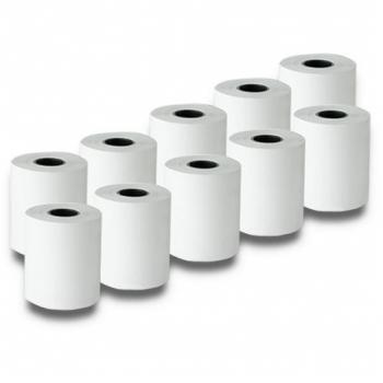 Rollo térmico Qoltec 51900 57 x 27 | 55g/m2 | 10 piezas | sin BPA