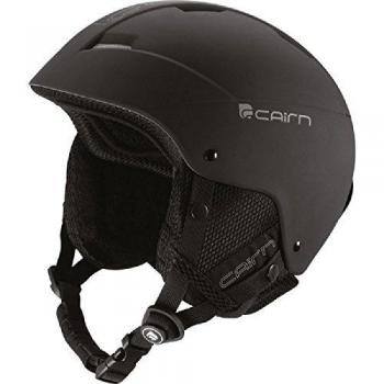 Cairn Android Junior Mat Negro Casco Invierno Deportes Equipo de Seguridad