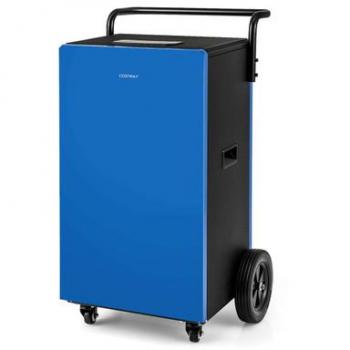 215-Pint 8,000-Square-Foot Portable Commercial Dehumidifier with 24-Hour Timer and Drain Hose
