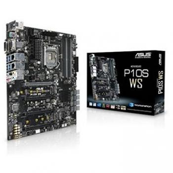 Estación de Trabajo ASUS P10S WS con Intel, DDR4-SDRAM, ATX, Soporte de Memoria hasta 64GB