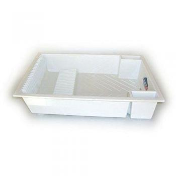 Denox - 1 Escurreplatos Classic, color blanco