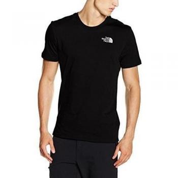 North Face M S/S Simple Dome Tee - Camiseta de manga corta para hombre, color negro, talla XXL