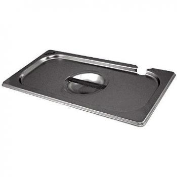 Tapa de Acero Inoxidable GN 1/9 con Muesca - Vogue