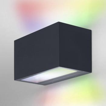 Ledvance Smart+ WiFi Luz de pared Brick Oscuro Gris Al aire libre 14W 600lm - 830 | RGBW