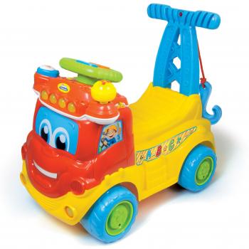 Baby Clementoni - Max, camión educativo 4 en 1, juguete con sonido