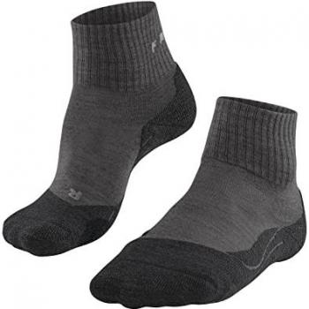 Falke TK2 Explore Women's Short Wool Trekking Socks Charcoal 37-38