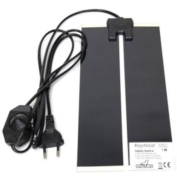 Placa Calefactora Repti Mat 15x28 cm 7 W para Terrarios de Reptiles