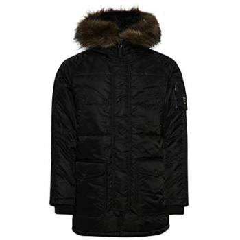 Chaqueta Superdry Vintage Chinook Parka negra - S
