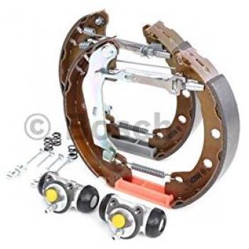 Kit de freno trasero de tambor BOSCH 0 204 114 154, incluye zapatas de freno premontadas, compatible con sistema de frenos de tambor
