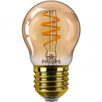 Philips MASTER Value LED Bulb E27 Gold 2.6W 136lm - Extra Warm White | Replacement for 15W