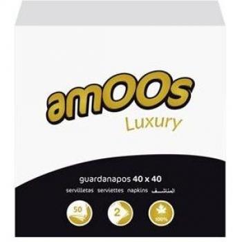 Amoos Servilletas 2 Capas 40x40 - Paquete de 50 x 0 gr - Total: 0 gr