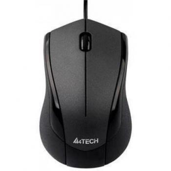 Ratón Óptico A4Tech N-400 (Ambidextro, USB, 1000 dpi, Color Gris)