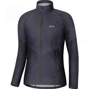 GORE WEAR X7 Chaqueta de Mujer para Esquí de Fondo Partial GORE-TEX INFINIUM , 40, Gris oscuro/Negro