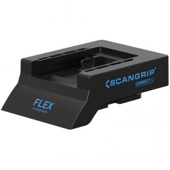 Adaptador de conector SCANGRIP para carcasa flexible 18/20 V