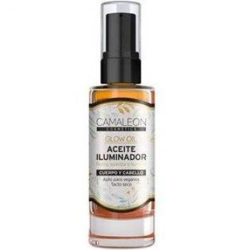 CAMALEON Cosmetics Glow Oil Aceite Iluminador Corporal y Cabello 30ml