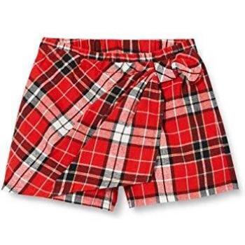 Chicco Gonna Pantalones Cortos, Rosso, 80 cm Bebé-Niñas