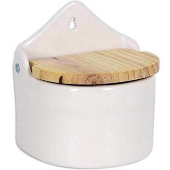 Dropex - Salero c/Tapa de Madera 13cm azahara 47x42x43 cm.