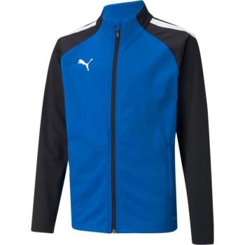 Puma TeamLIGA Kids Training Jacket - Unisex Electric Blue Lemonade/Puma Black