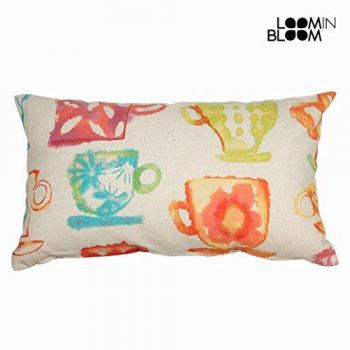 Cuscino tazze a colori by Loomin Bloom