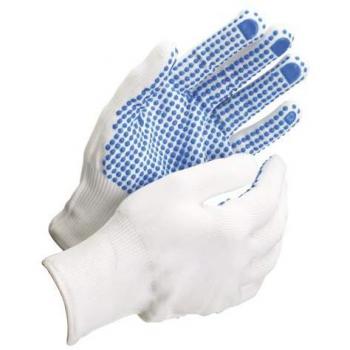 Wolfpack 15031007 - Guante de nylon, puntos PVC, ES 6, color azul