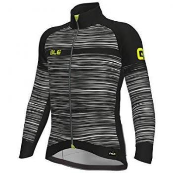 Alé PRR The End Chaqueta Racing para Hombre, Blanco/Negro, 160/169