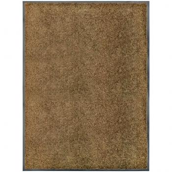 Felpudo Lavable Marrón 90x120cm