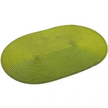 Trivet Oval Verde - Accesorios de Mantelería - Nylon - Resistente Al Calor