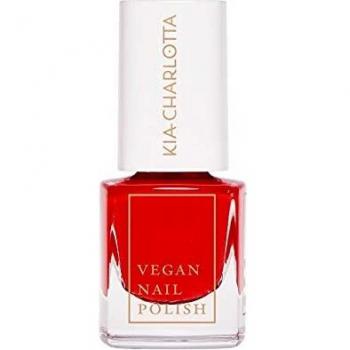 Esmalte de Uñas Vegano Kia-Charlotta Hustle 5 ml - Color Rojo Frambuesa