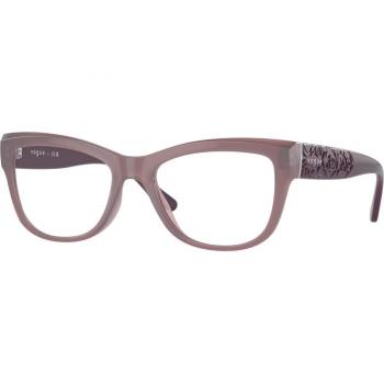 Vogue Eyewear VO5528 3096 Women's Cat Eye Eyeglasses Pink Size 51 (Frame Only) - Blue Light Block Available
