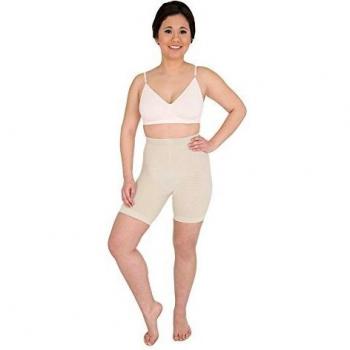Pantalón corto Solidea Silver Wave suave micromasaje color champán Talla S