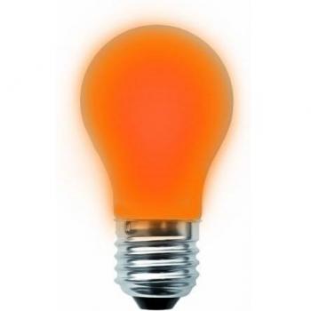 Bombilla LED Naranja E27 2W Atenuable