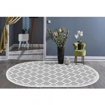 Homemania HALI-36274 - Alfombra Estampada Lily 7, Estampada, Moderna, Multicolor, de Tela, 120 x 180 x 0,1 cm