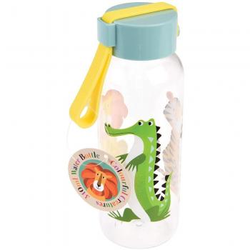 Botella de agua de pequeñas criaturas coloridas, 340 ml