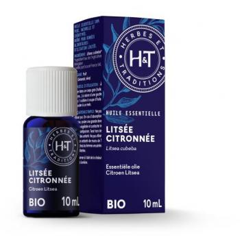 Aceite esencial de limón de Litsea (Litsea cubeba) ORGÁNICO 10 ml - Herbes & Traditions