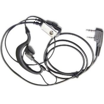 2-Pin Forma G del auricular Compatible con auriculares para Kenwood TK Puxing PX-777, PX-777 Plus, PX-666, PX-3288, PX-888 Wouxun Baofeng Uv5R radio de dos vías