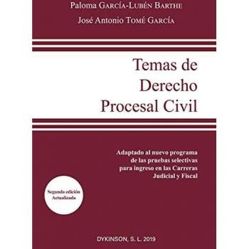Temas De Derecho Procesal Civil: Adaptado al nuevo programa de las pruebas selectivas para ingreso en las Carreras Judicial y Fiscal
