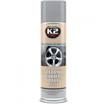 K2 Pintura En Spray Para Llantas De Coche 500 Mililitro Color Plateado Plata