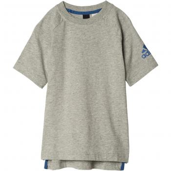 adidas Lb Cotton Tee Camiseta, Niños, Gris