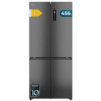 Frigorífico 4 Puertas Semi-Integrable Total No Frost Cecotec Bolero CoolMarket 456L Inverter Silencioso MetalFlexCooling