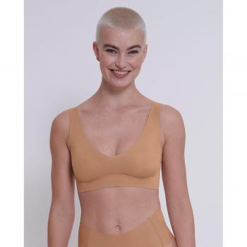 Sujetador sin aro Sloggi Zero Feel 2.0 color marrón nostálgico, talla L