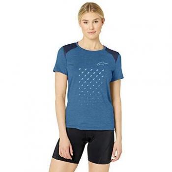 Maillot de Ciclismo Alpinestars Enduro Manga Corta Stella Alps 6.0 Mujer Azul