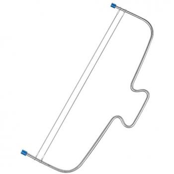 Staedter Cake Cutter con Hoja de Doble Alambre, Plata, 32 cm
